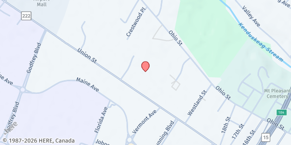 Map showing Northern Light Interventional Pain Management - Food Pantry at Northern Light Healthcare Mall, 925 Union St STE 2, Bangor, ME