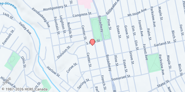Map showing Salvation Army-Bangor at 65 S Park St, Bangor, ME