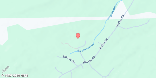 Map showing Growing to Give Farm at 30 East Coxon Rd., Brunswick, ME