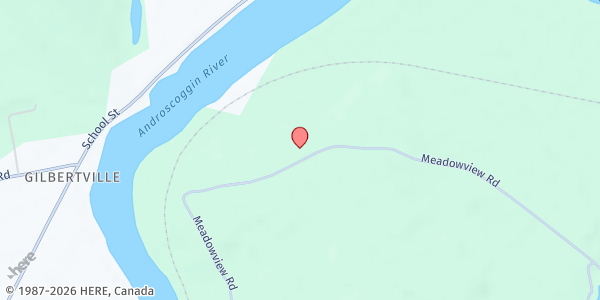 Map showing Flood Zone Farm at 14 Maxwell Rd., Canton, ME