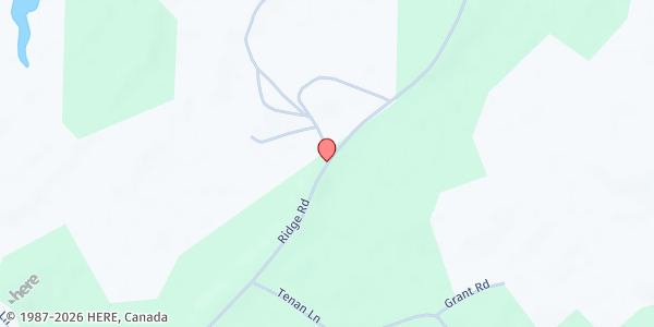 Map showing Cherryfield Foods at 320 Ridge Rd., Cherryfield, ME