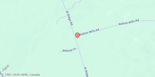 Map showing Cornville Town Hall at 509 West Ridge Road, Cornville, ME
