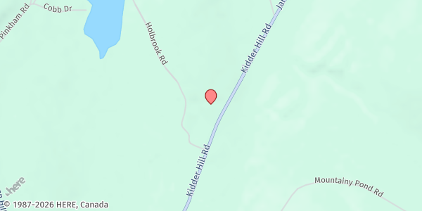 Map showing CHEFS Food Pantry at 202 Kidder Hill Rd., East Holden, ME