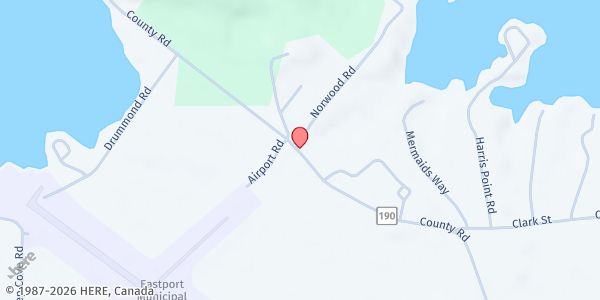 Map showing Labor of Love – Garrapy Food Pantry at 137 County Rd, Eastport, ME