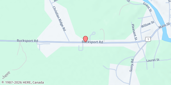 Map showing Loaves & Fishes Food Pantry – Ellsworth at 137 Downeast Highway, Ellsworth, ME