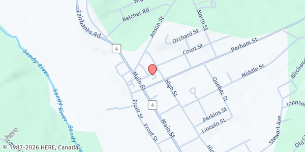 Map showing Children's Task Force - Farmington at 113 Church St, Farmington, ME