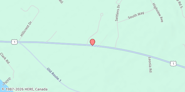 Map showing Schoodic Food Pantry at 829 US Route 1, Gouldsboro, ME