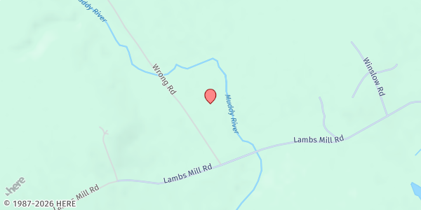 Map showing River Run Farm at 35 Wrong Road, Naples, ME