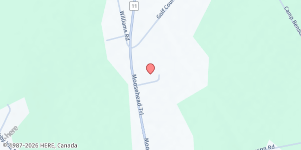 Map showing Gateway Pentecostal Church at 363 Moosehead Trail, Newport, ME