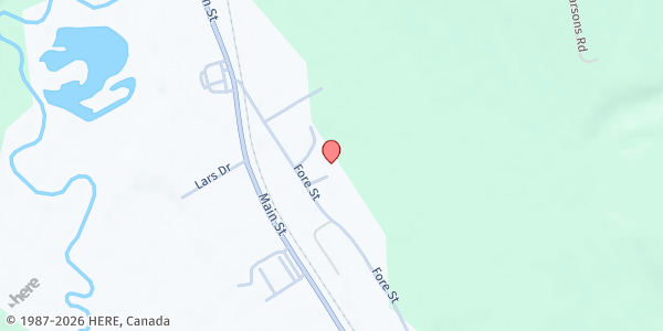 Map showing Oxford SDA Food Pantry at 259 Fore St, Oxford, ME