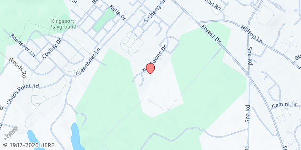 Map showing Woodside Garden Apartments at 713 Newtowne Drive, Annapolis, MD