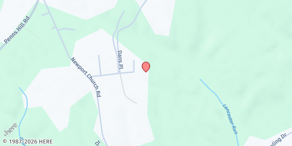 Map showing Good Shepard Food Pantry at 11555 Saint Marys Church Road, Charlotte Hall, MD