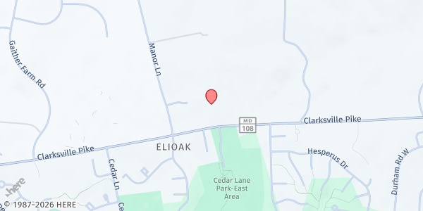 Map showing Dar Al Taqwa Islamic Center at 10740 R. 108, Columbia, MD