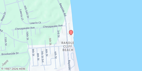 Map showing Randle Cliff Community Church Food Pantry at 4311 Randle Way, Dory Court, MD