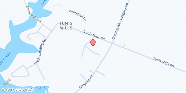 Map showing Maryland Food Bank Location 24 at Maryland Food Bank Location 1, Easton, MD