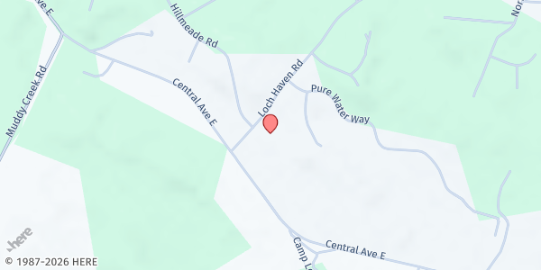 Map showing Our Lady of Perpetual Help at 515 Loch Haven Road, Edgewater, MD