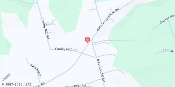 Map showing St. John's Episcopal Church at St. John's Episcopal Church, 114 North Union Avenue, Havre de Grace, MD