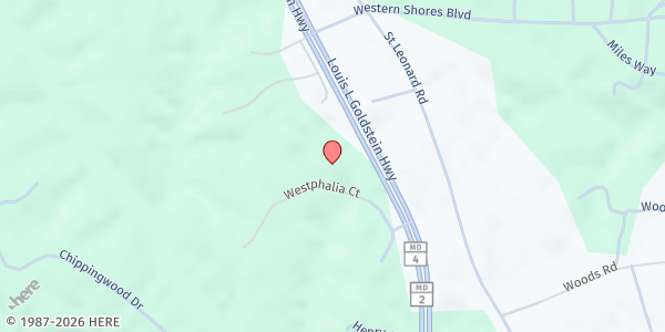 Map showing Emmanuel Seventh Day Adventist at 105 Kingsberry Ct., Lancaster Hill, MD