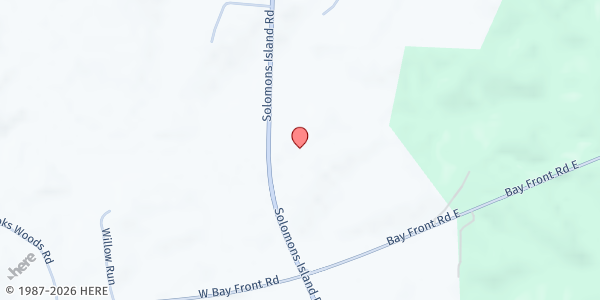 Map showing SCAN Food Pantry at 5757 Solomons Island Road, Lothian, MD