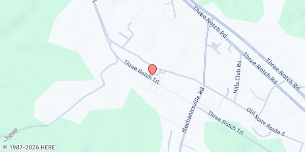 Map showing Saint Mary's Helping Hand - Mechanicsville at 28291 Old Village Road, Mechanicsville, MD