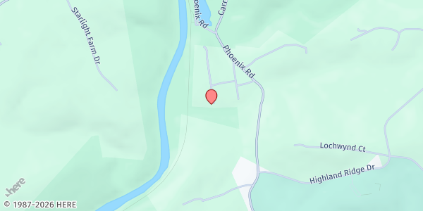 Map showing Frames United Methodist Church at 14200 Mount Avenue, Phoenix, MD