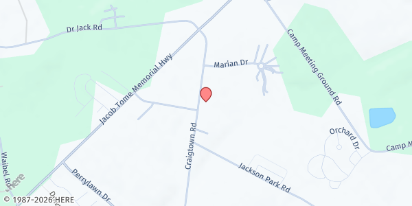 Map showing Ray of Hope Mission Center at 960 Craigtown Rd, Port Deposit, MD