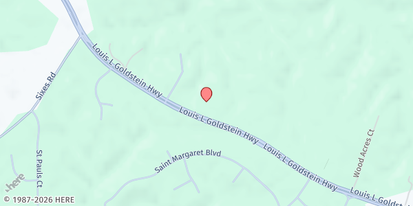 Map showing Calvert County Baptist Church at 2190 Solomons Island Rd S, Prince Frederick, MD