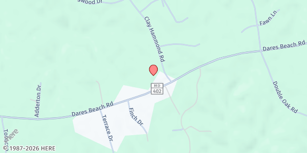 Map showing SOUTH Light House Church at 40 Clay Hammond Rd, Prince Frederick, MD