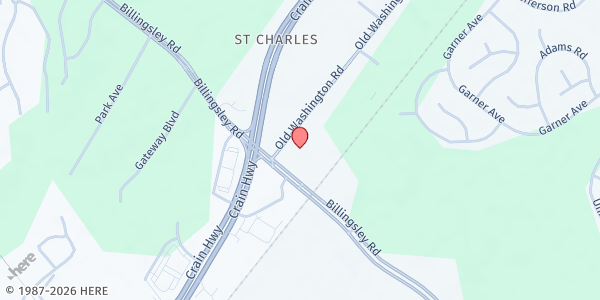 Map showing New Hope Community Outreach Services - Saint Charles at 4196 Old Washington Road, Saint Charles, MD