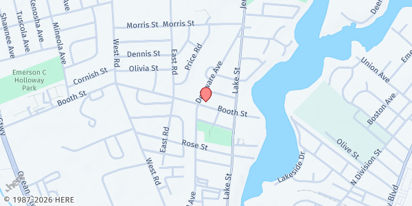 Map showing First Baptist Church, Manna House Food Ministry - Food Distribution Center at 523 Booth Street, Salisbury, MD