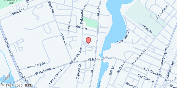 Map showing St. James AME Zion Church at 521 Mack Ave, Salisbury, MD