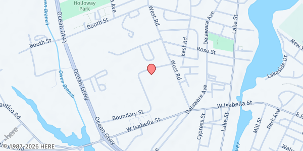 Map showing The Joseph House Food Pantry at 812 Boundary Street, Salisbury, MD