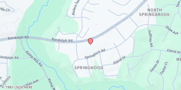 Map showing Kings and Priests Court International Ministries - City of Light Helping Hand Food Pantry at 520 Randolph Road, Silver Spring, MD