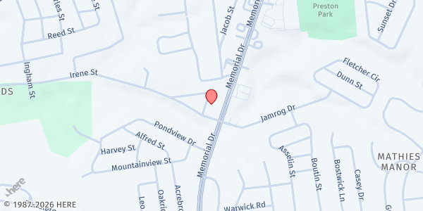 Map showing Lorraine's Soup Kitchen and Pantry Memorial Apartments Mobile Pantry at 94 Debra Dr, Chicopee, MA