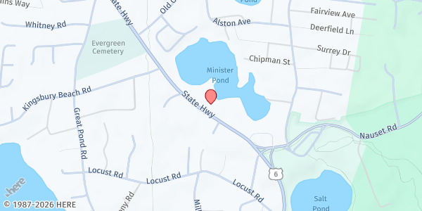 Map showing LCOC/Eastham Pantry at 3200 State Highway, Eastham, MA