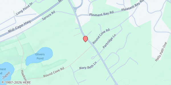 Map showing LCOC/Harwich Pantry at 310 MA-137, Harwich, MA