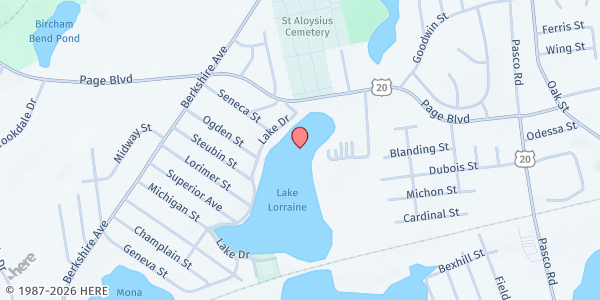 Map showing International Christian Center Food Pantry at 2071 Page Blvd., Indian Orchard, MA