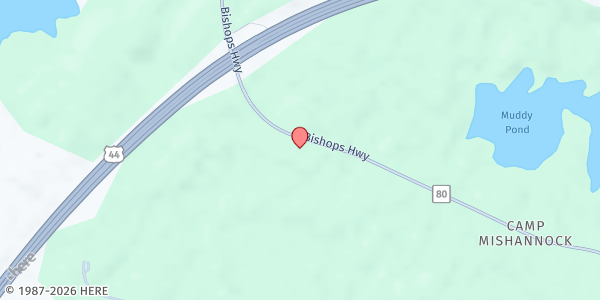 Map showing Plymouth Area Coalition at 149 Bishops Hwy, Kingston, MA