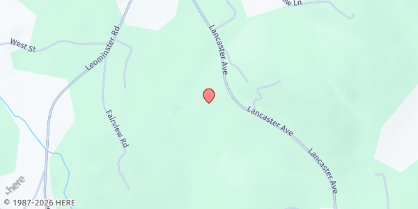 Map showing Lunenburg Community Food Pantry Inc. at , Lunenburg, MA