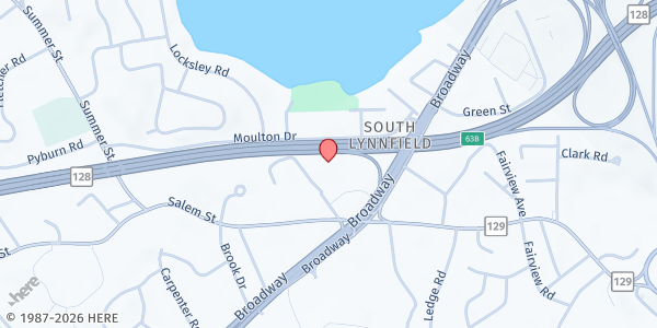 Map showing Good Hope Inc Food Pantry at 47 Grove Street, Lynnfield, MA