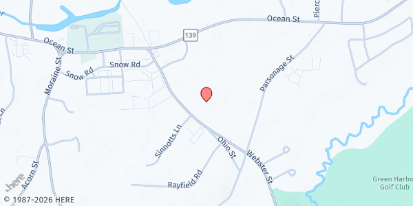 Map showing SSCAC/South Shore Early Education Marshfield Mobile Market at 832 Webster St, Marshfield, MA