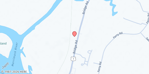 Map showing Our Neighbor's Table - Salisbury at 114 Bridge Road, Salisbury, MA