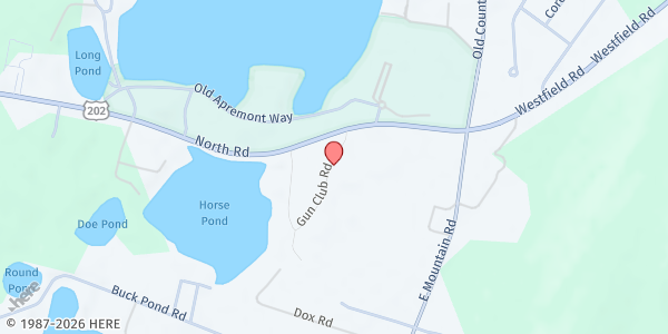 Map showing Sully's Pantry at 1029 North Road, Suite 9, Westfield, MA