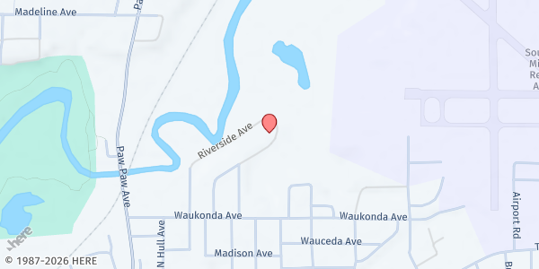 Map showing Zion Temple Food Pantry at 670 N McCord St, Benton Harbor, MI