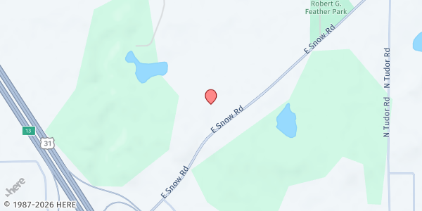 Map showing All Nations Seventh-Day Adventist Church at 4259 E. Snow Rd, Berrien Springs, MI