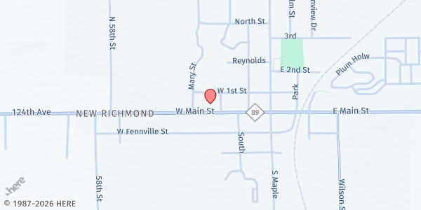 Map showing Fennville District Library (Gather 2 Grow) at 400 West Main Street, Fennville, MI