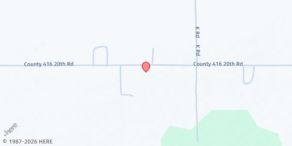 Map showing Holy Family Catholic Church Flat Rock at 4011 20th Rd, Gladstone, MI
