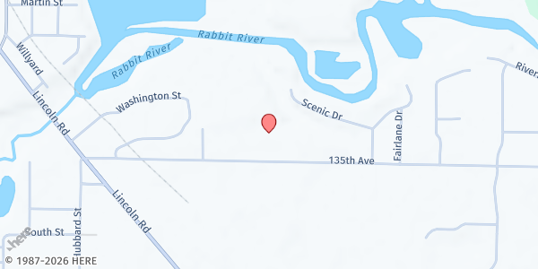 Map showing Hungry for Christ at 4565 135th Ave, Hamilton, MI