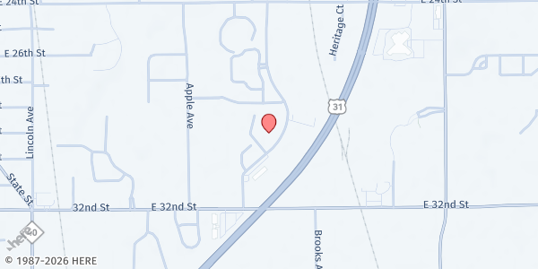 Map showing Kids' Food Basket - Holland at 652 Hastings Ave, Holland, MI