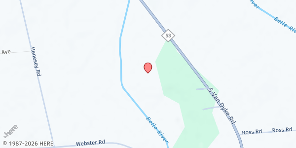 Map showing Gateway Assembly (This Heart Loves Pantry) at 2796 South Van Dyke Road, Imlay City, MI